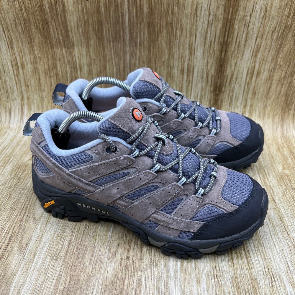 Merrell Moab 2 Womens Size 8.5 W Hiking Shoes Grey Trail Sneakers J06014W